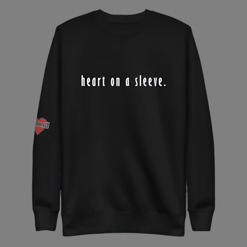 Heart on a Sleeve | Sweatshirt